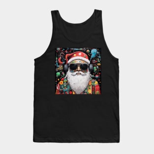 Santa Claus & Cyberpunk 9 Tank Top